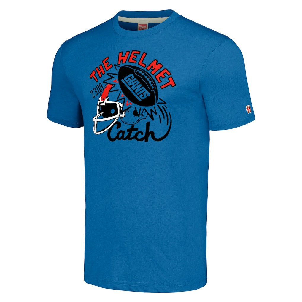 New York Giants  Homage Hyper Local Tri-Blend T-Shirt