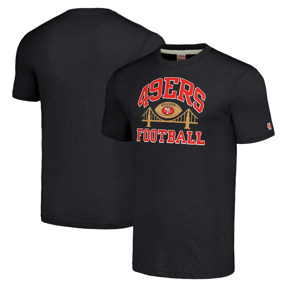 San Francisco 49ers  Homage Hyper Local Tri-Blend T-Shirt