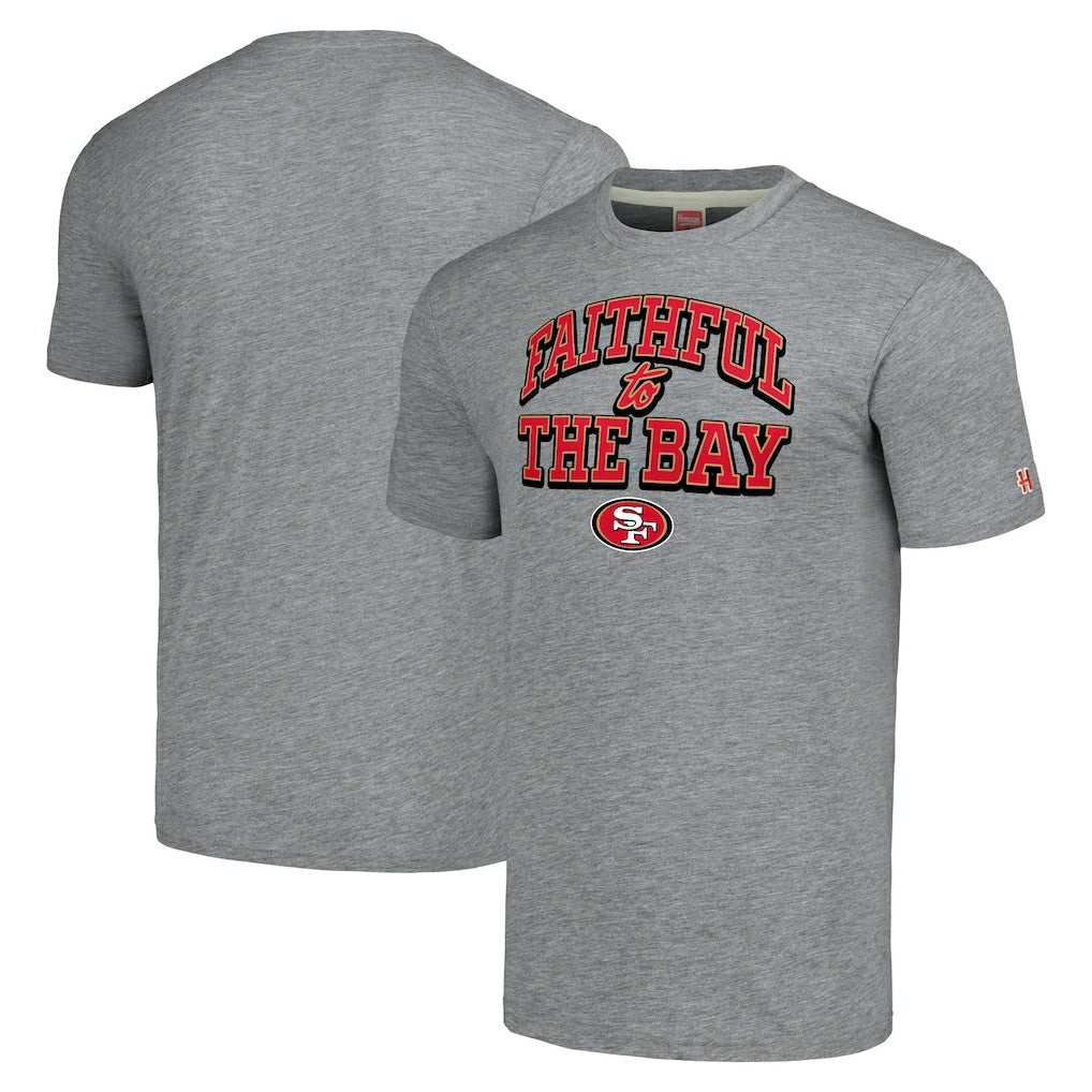 San Francisco 49ers  Homage Hyper Local Tri-Blend T-Shirt