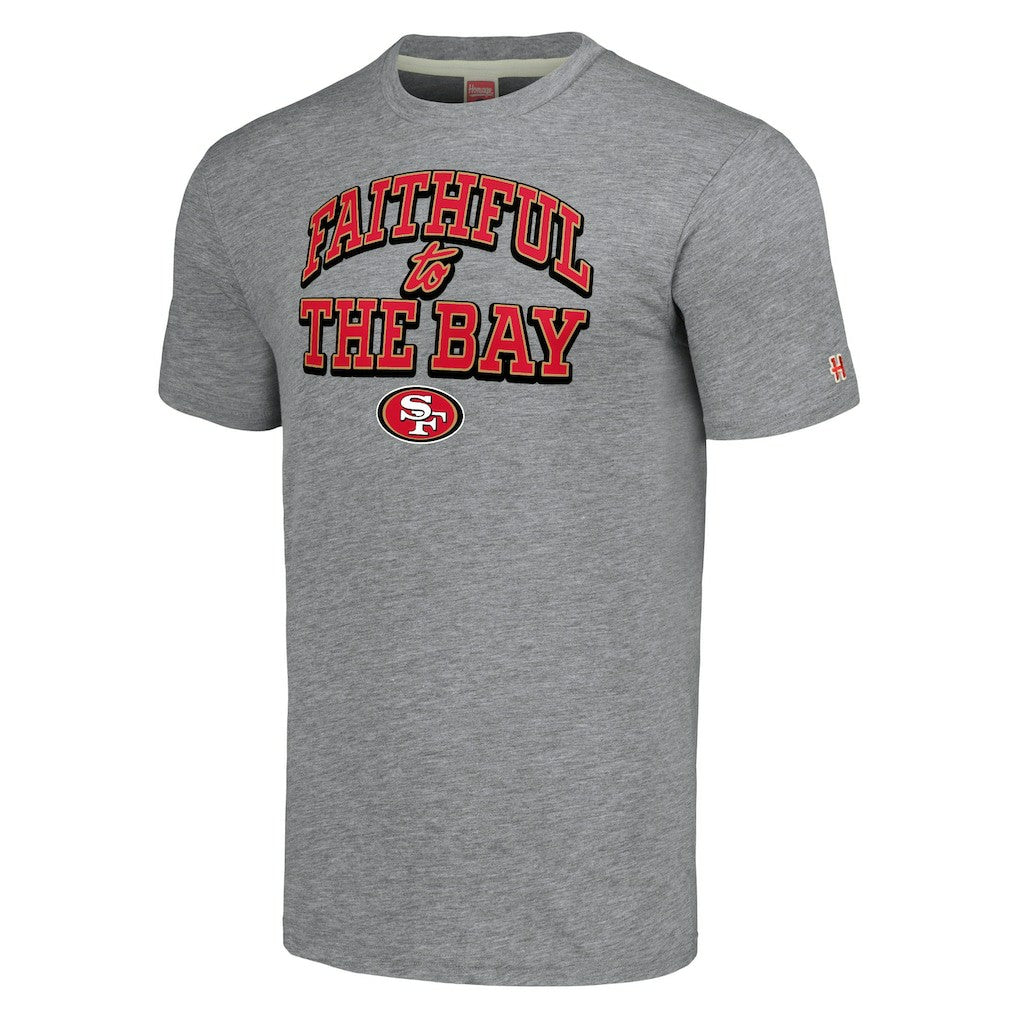 San Francisco 49ers  Homage Hyper Local Tri-Blend T-Shirt