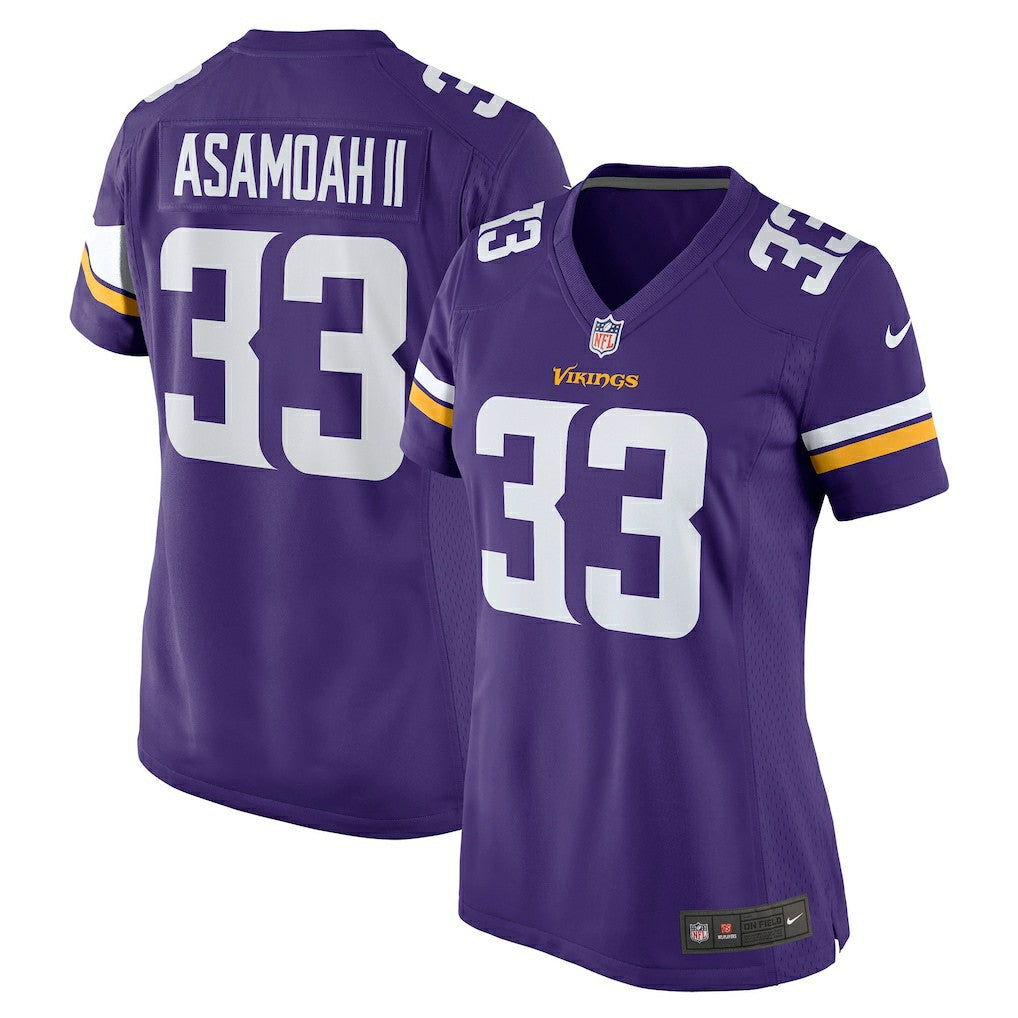 Minnesota Vikings Nike Brian Asamoah  Women's Player Game Jersey