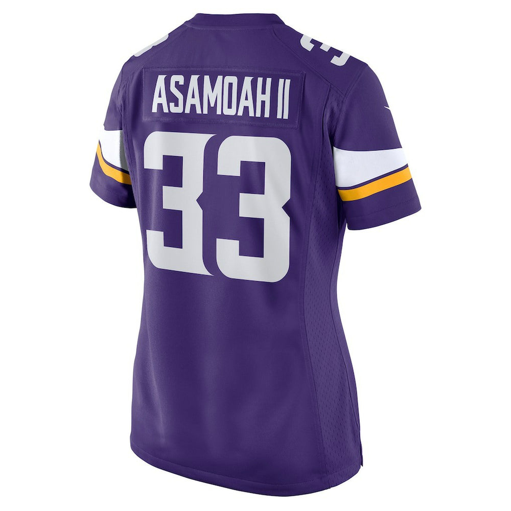 Minnesota Vikings Nike Brian Asamoah  Women's Player Game Jersey