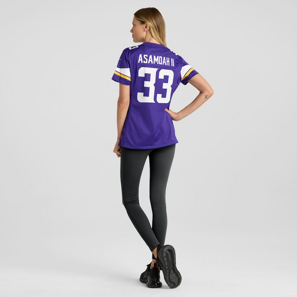 Minnesota Vikings Nike Brian Asamoah  Women's Player Game Jersey