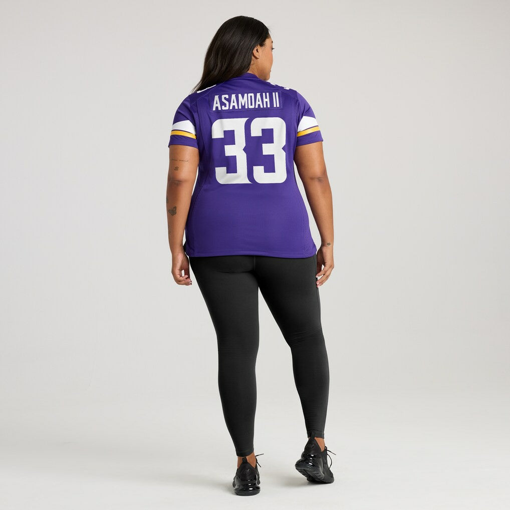 Minnesota Vikings Nike Brian Asamoah  Women's Player Game Jersey