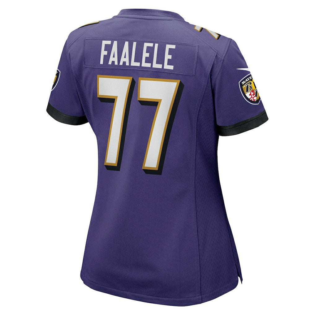Baltimore Ravens Nike Daniel Faalele  Women's Player Game Jersey