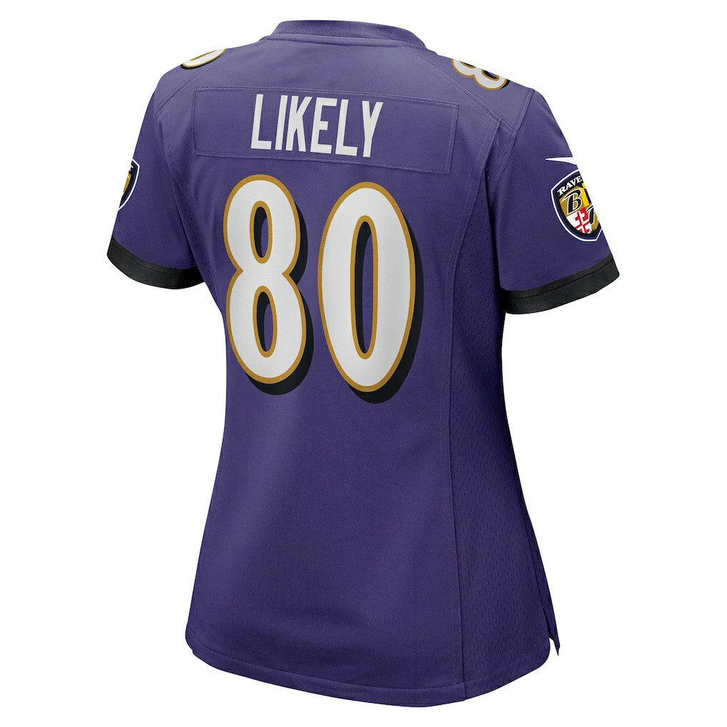 Baltimore Ravens Nike Isaiah Likely  Women's Player Game Jersey