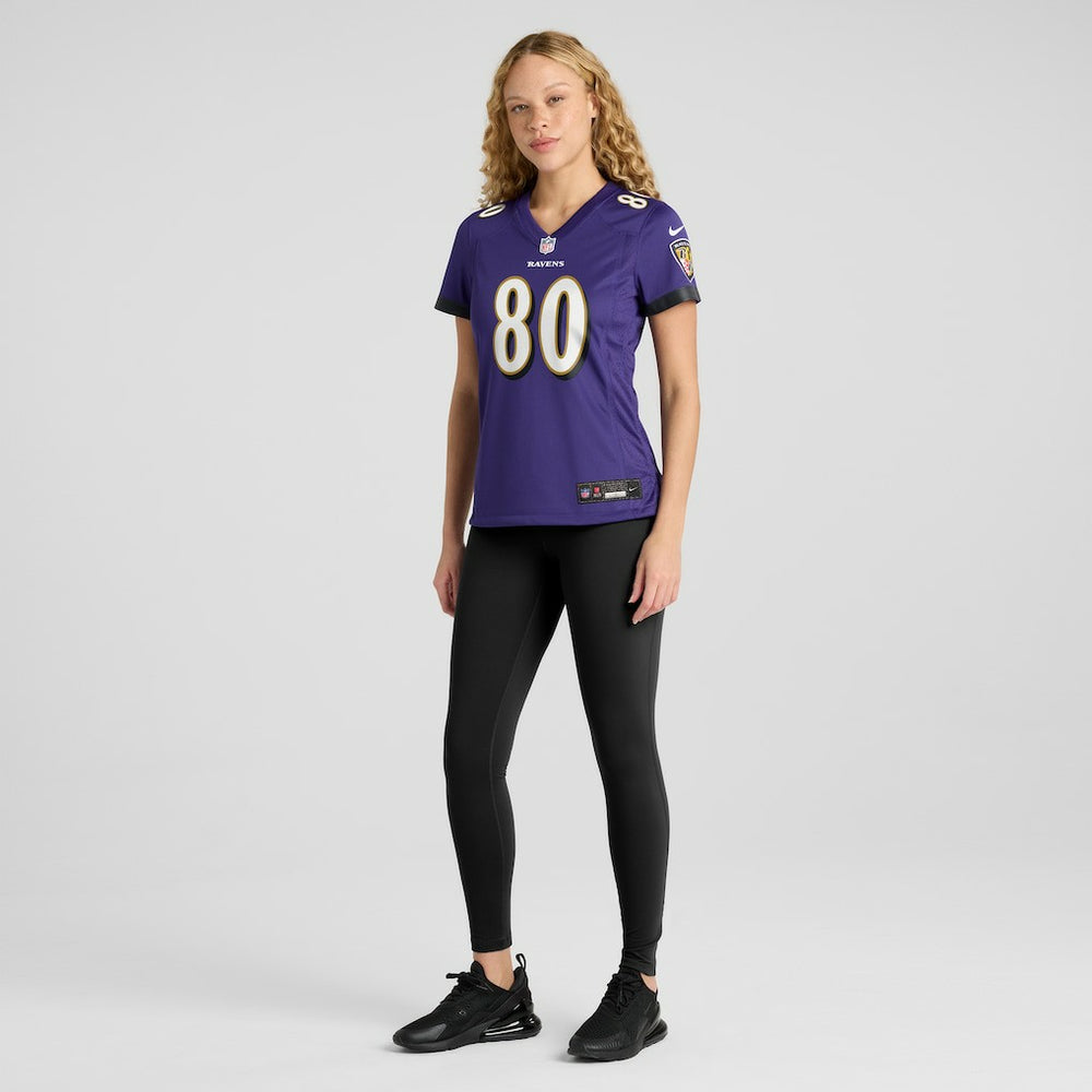 Baltimore Ravens Nike Isaiah Likely  Women's Player Game Jersey