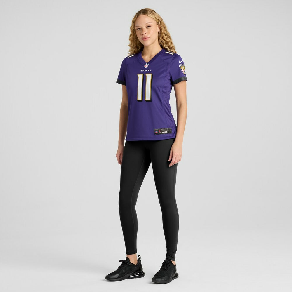Baltimore Ravens Nike Jordan Stout  Women's Player Game Jersey