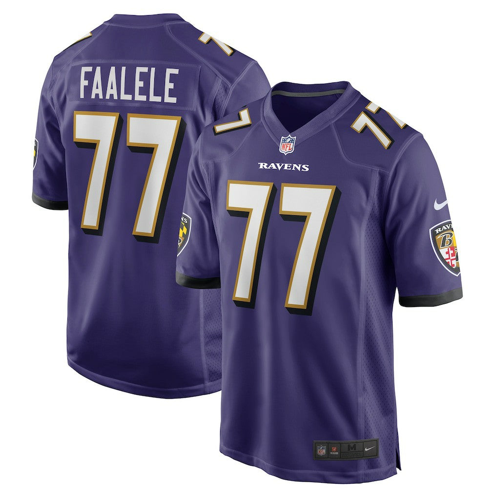 Baltimore Ravens Nike Daniel Faalele  Player Game Jersey