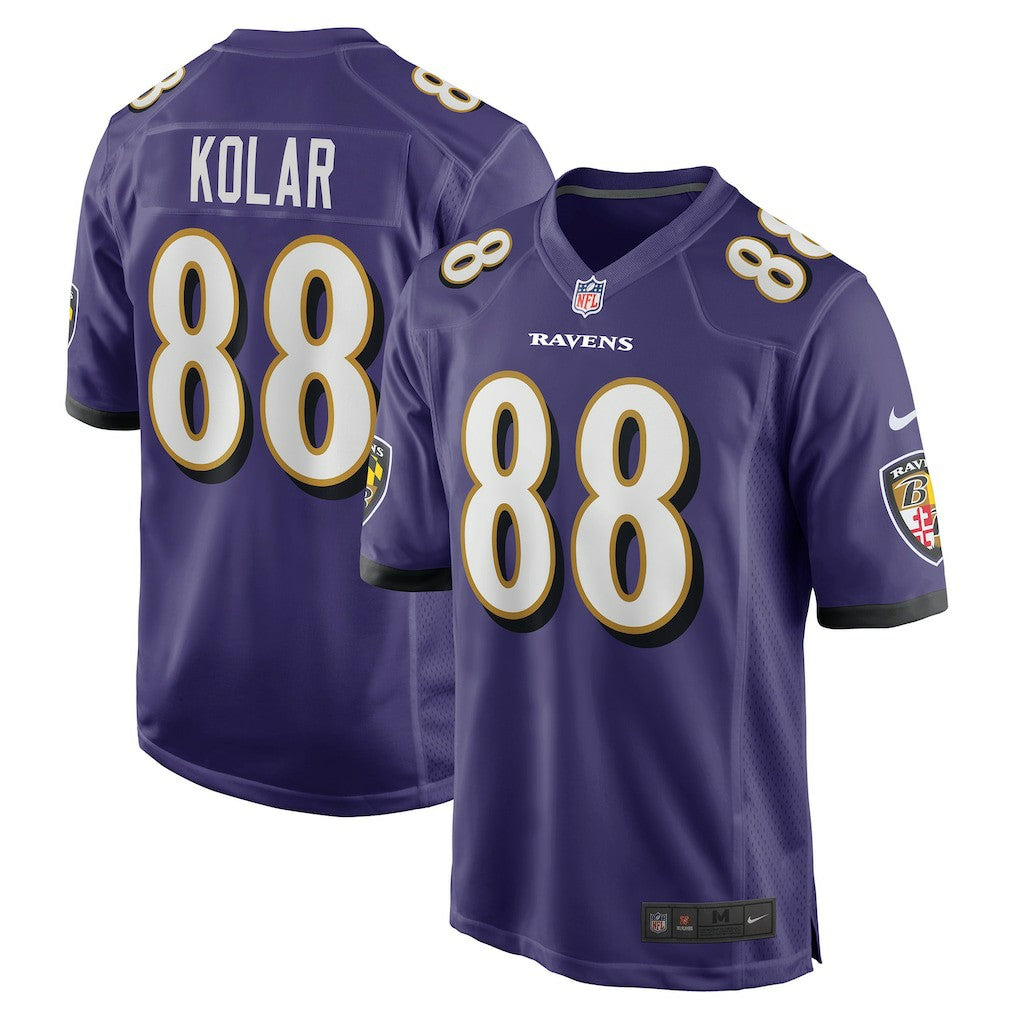 Baltimore Ravens Nike Charlie Kolar  Player Game Jersey