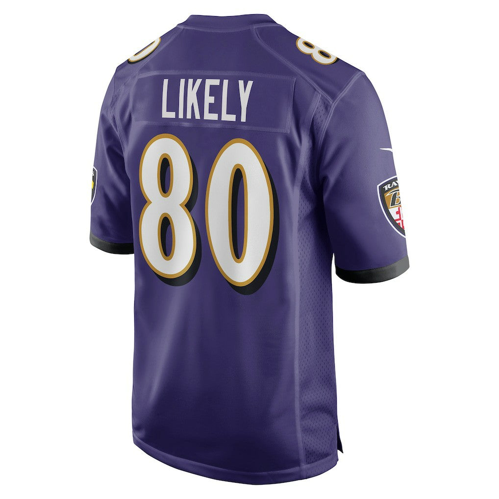 Baltimore Ravens Nike Isaiah Likely  Player Game Jersey
