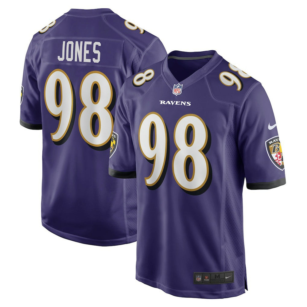 Baltimore Ravens Nike Travis Jones  Player Game Jersey