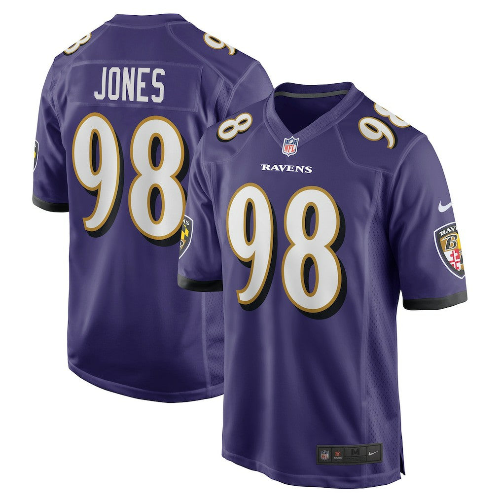 Baltimore Ravens Nike Travis Jones  Player Game Jersey