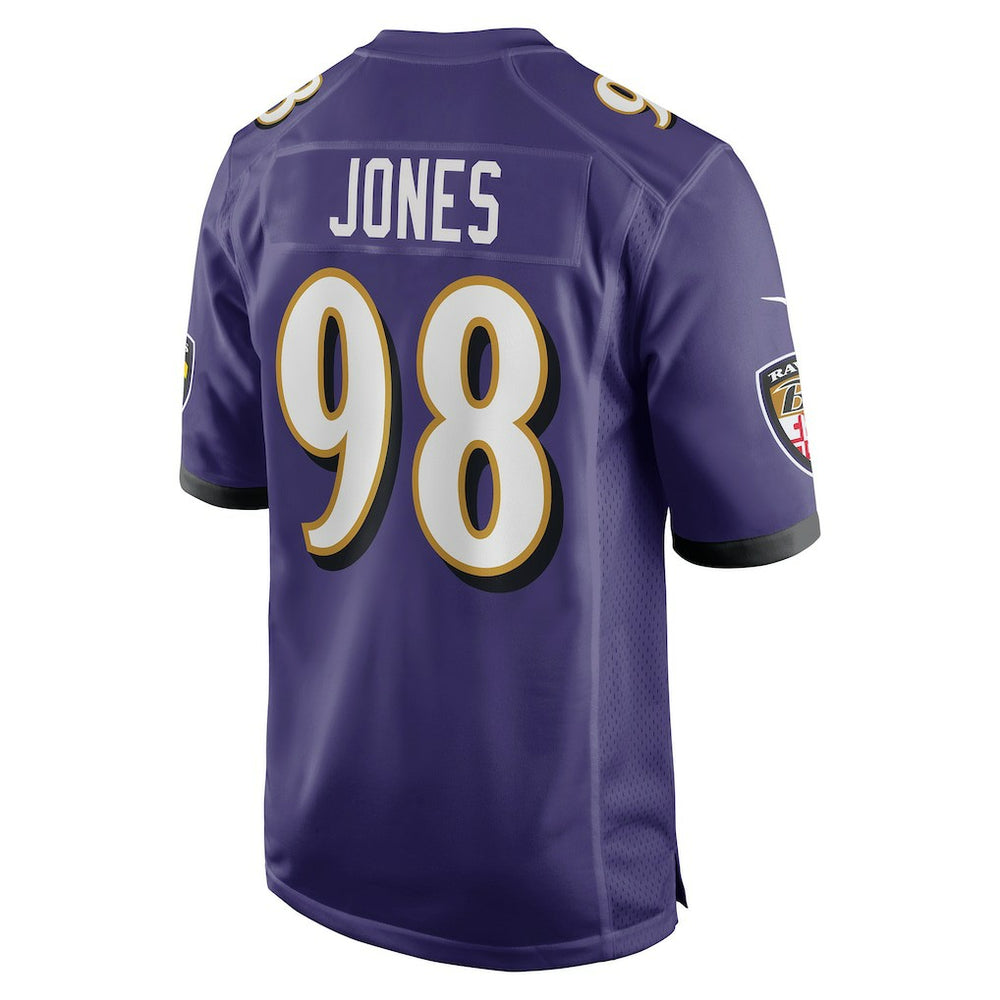 Baltimore Ravens Nike Travis Jones  Player Game Jersey