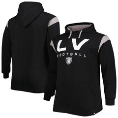 Las Vegas Raiders Fanatics Big & Tall Call the Shots Pullover Hoodie