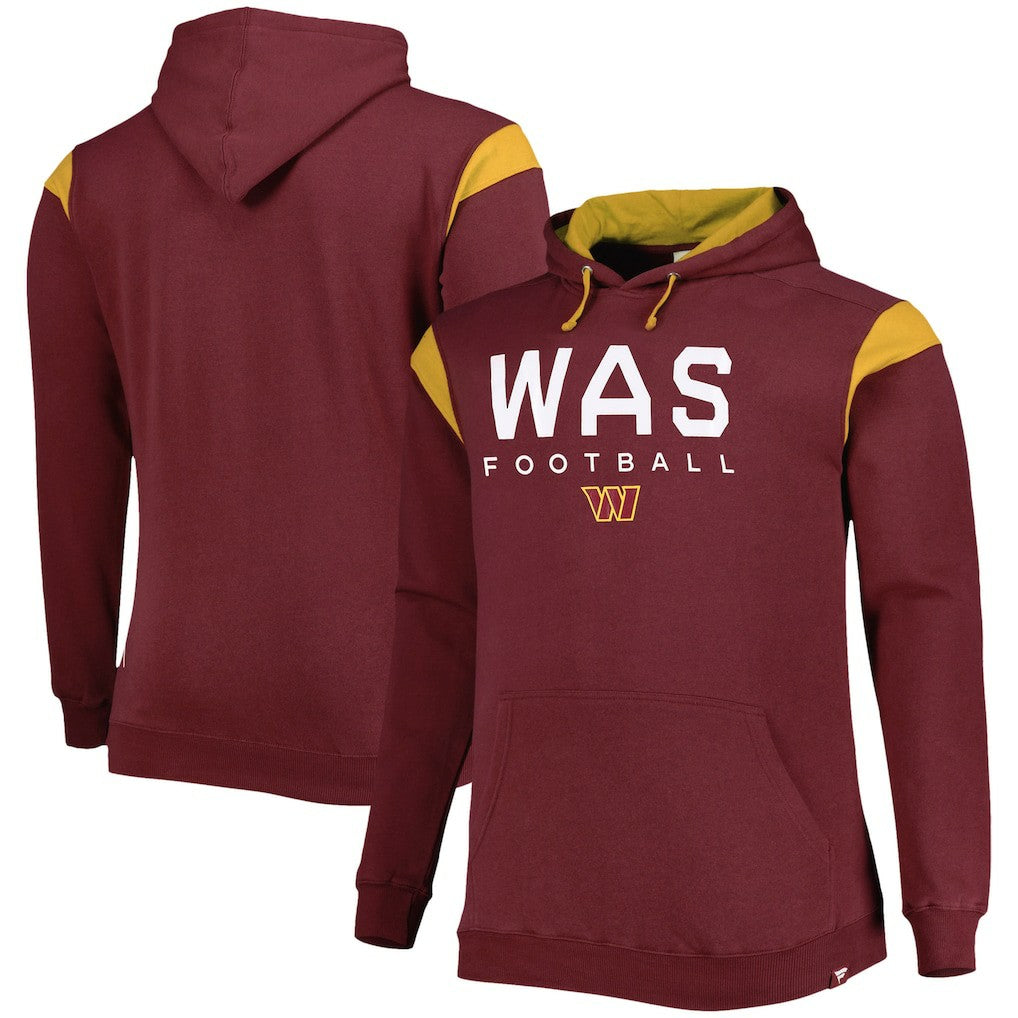 Washington Commanders Fanatics Big & Tall Call the Shots Pullover Hoodie