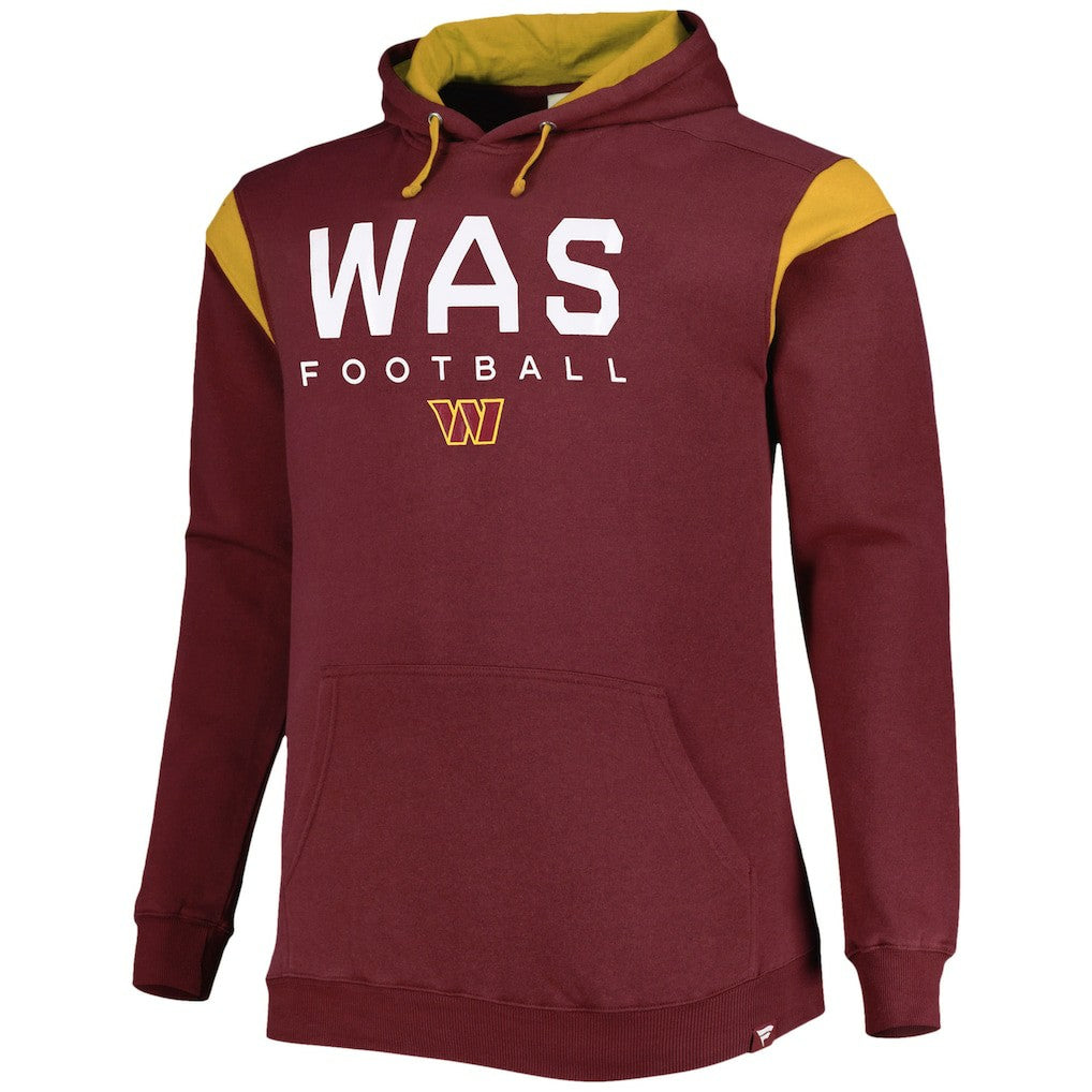 Washington Commanders Fanatics Big & Tall Call the Shots Pullover Hoodie