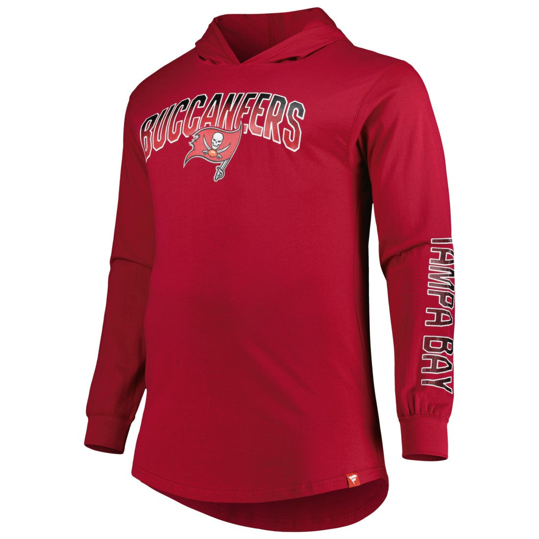 Tampa Bay Buccaneers Fanatics Big & Tall Front Runner Pullover Hoodie