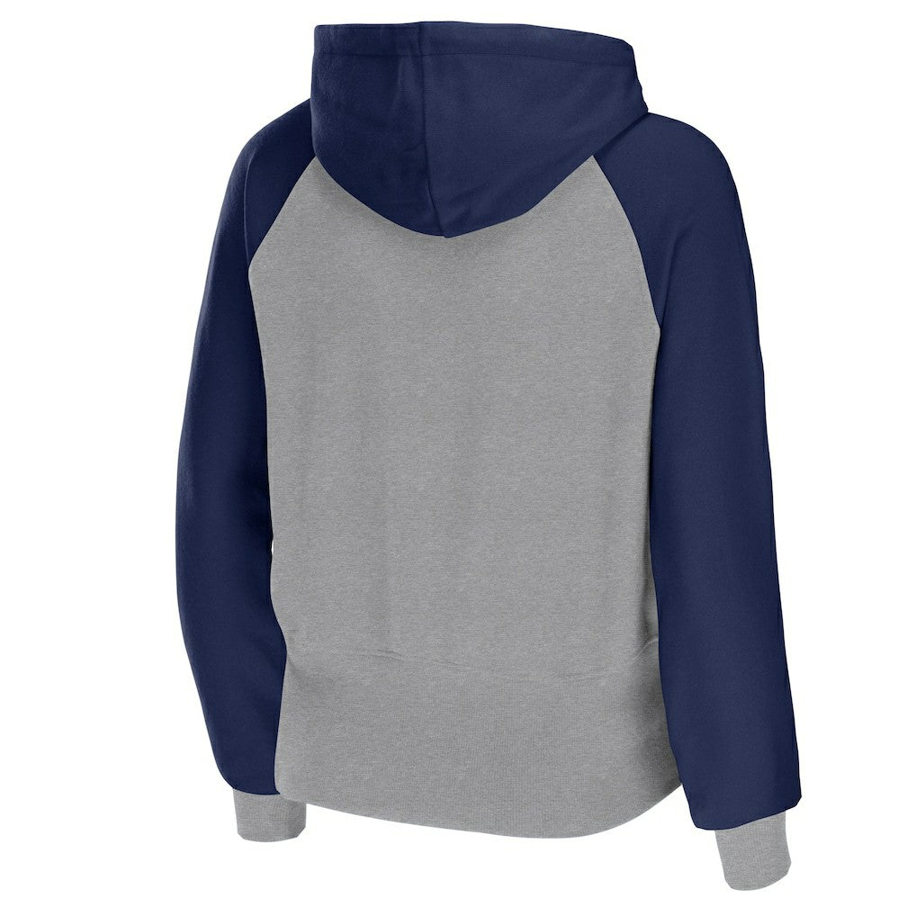 Dallas Cowboys  WEAR by Erin Andrews Women's Colorblock Lightweight Full-Zip Hoodie