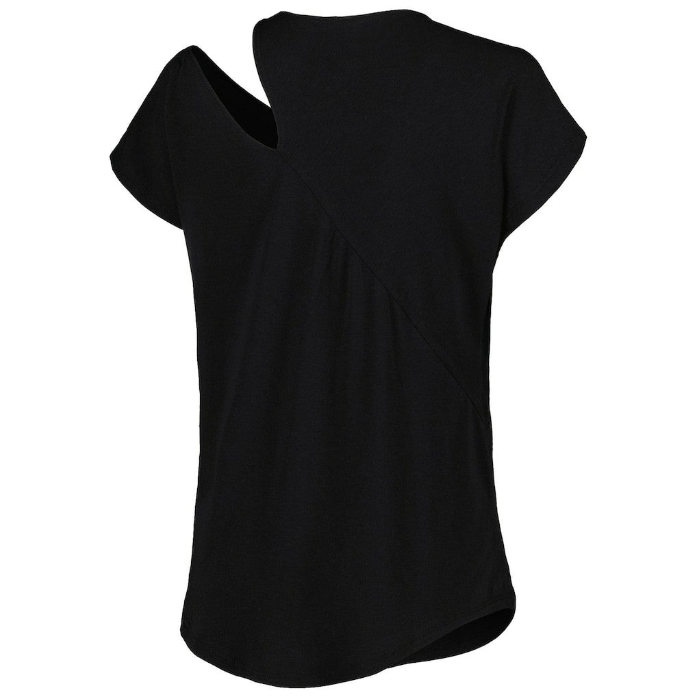 Buffalo Bills  KIYA TOMLIN Women's Cut Out Tri-Blend Shirt