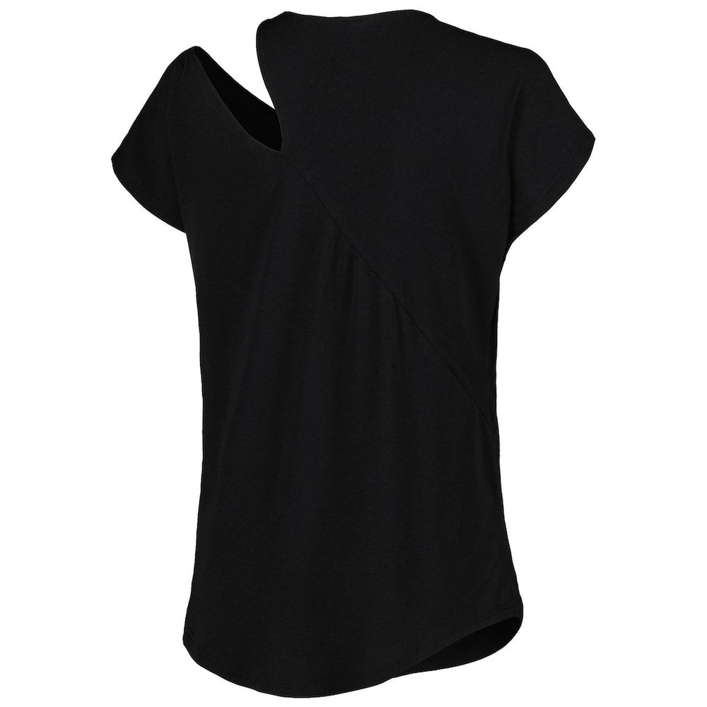 Buffalo Bills  KIYA TOMLIN Women's Cut Out Tri-Blend Shirt