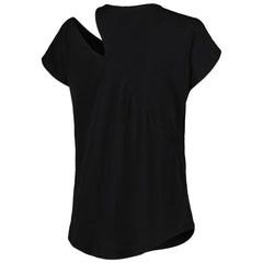 Buffalo Bills  KIYA TOMLIN Women's Cut Out Tri-Blend Shirt