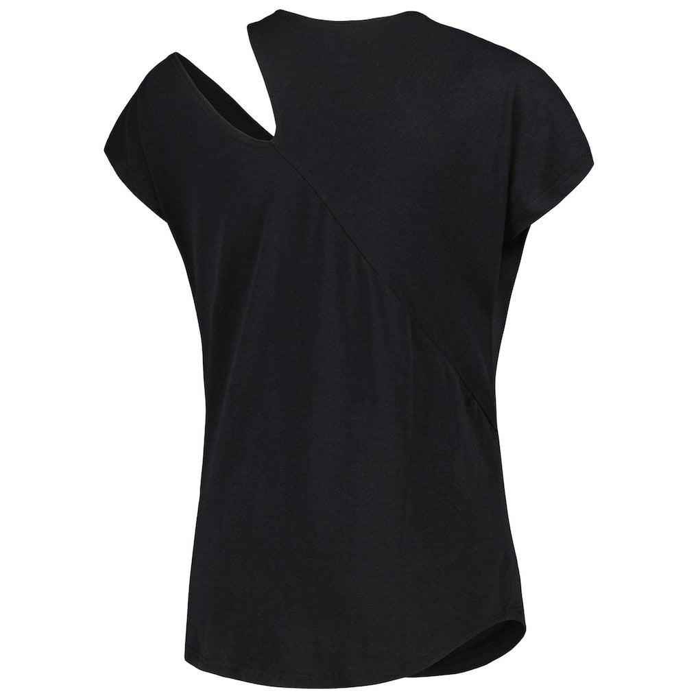 Kansas City Chiefs  KIYA TOMLIN Women's Cut Out Tri-Blend Shirt