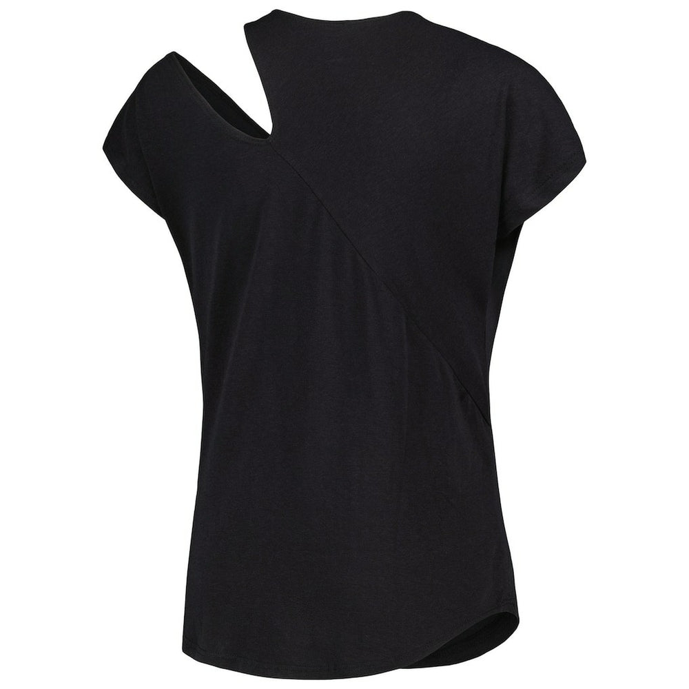Kansas City Chiefs  KIYA TOMLIN Women's Cut Out Tri-Blend Shirt