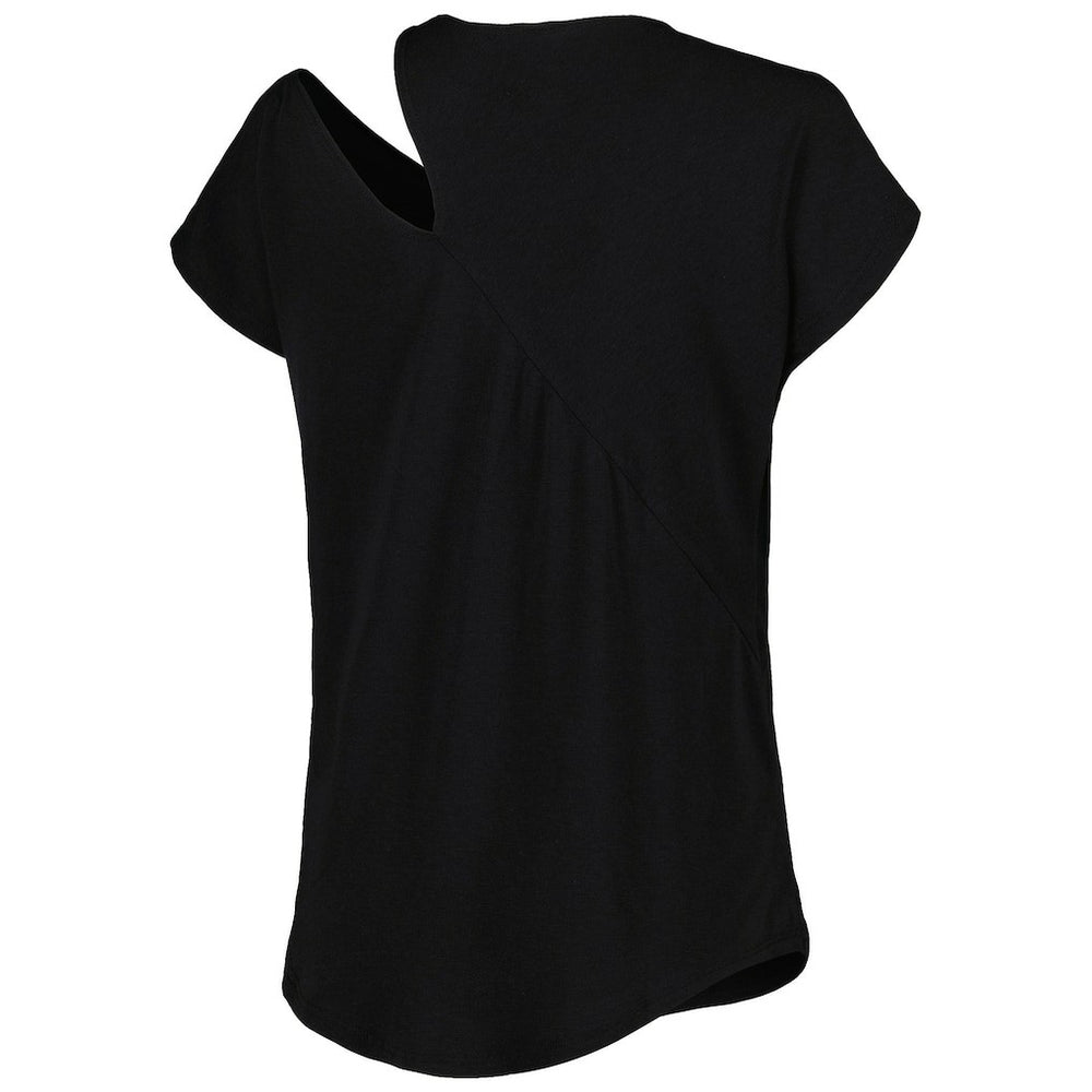 Pittsburgh Steelers  KIYA TOMLIN Women's Cut Out Tri-Blend Shirt