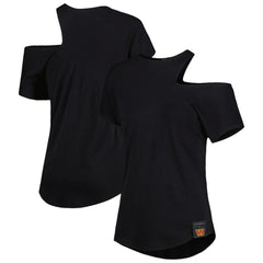 Washington Commanders  KIYA TOMLIN Women's Cut Out Tri-Blend Shirt