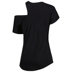 Washington Commanders  KIYA TOMLIN Women's Cut Out Tri-Blend Shirt