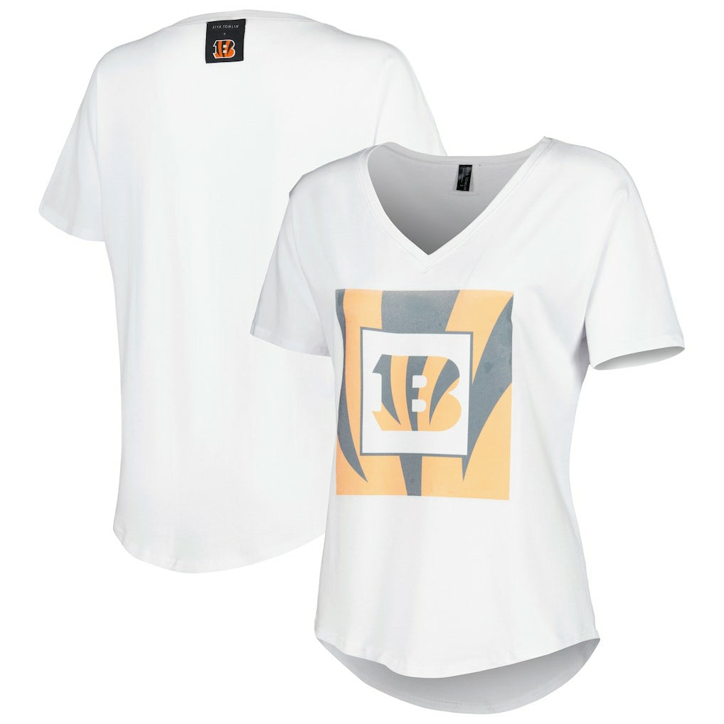 Cincinnati Bengals  KIYA TOMLIN Women's V-Neck T-Shirt