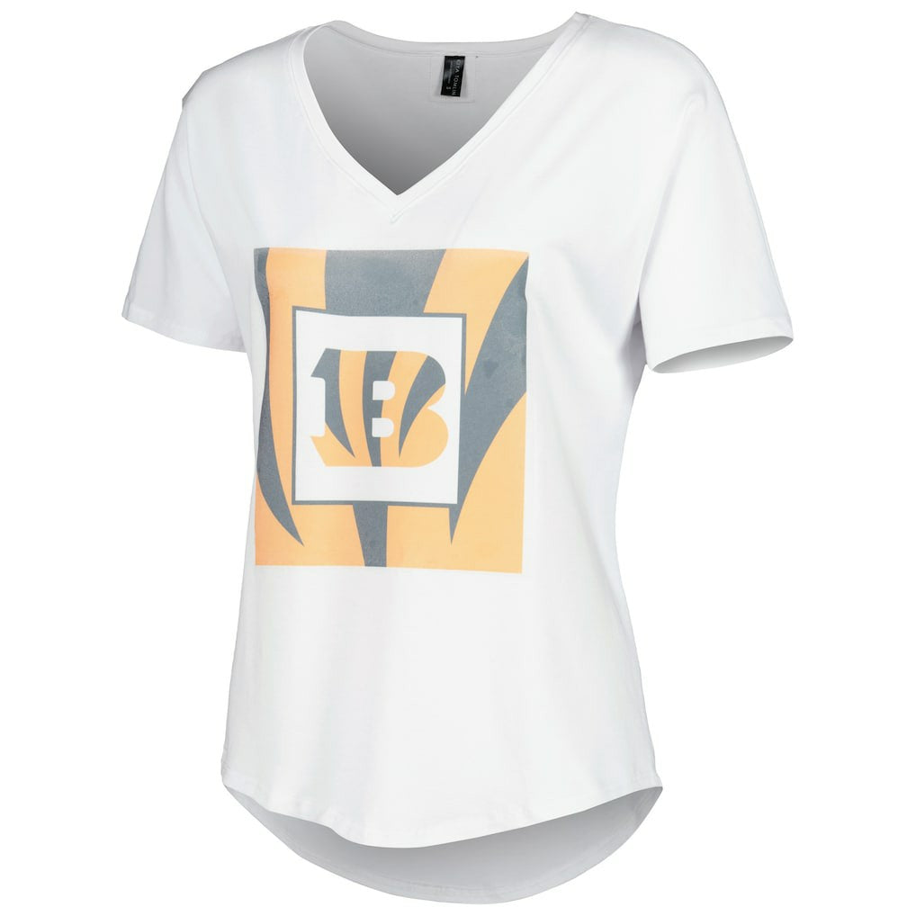 Cincinnati Bengals  KIYA TOMLIN Women's V-Neck T-Shirt