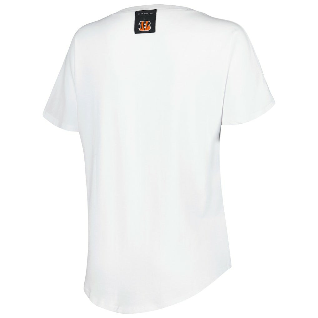 Cincinnati Bengals  KIYA TOMLIN Women's V-Neck T-Shirt