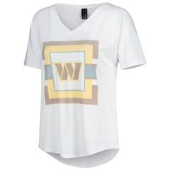 Washington Commanders  KIYA TOMLIN Women's V-Neck T-Shirt
