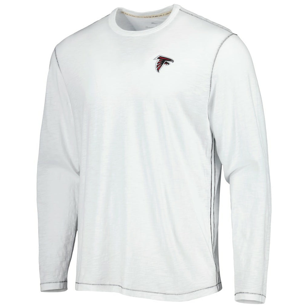 Atlanta Falcons Tommy Bahama Laces Out Billboard Long Sleeve T-Shirt