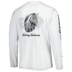 Atlanta Falcons Tommy Bahama Laces Out Billboard Long Sleeve T-Shirt