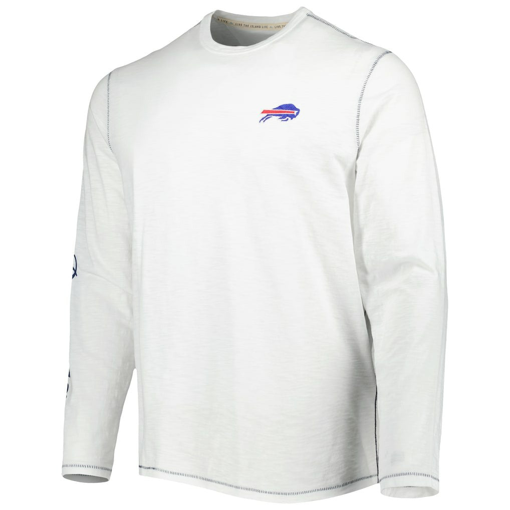Buffalo Bills Tommy Bahama Laces Out Billboard Long Sleeve T-Shirt