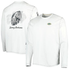 Green Bay Packers Tommy Bahama Laces Out Billboard Long Sleeve T-Shirt