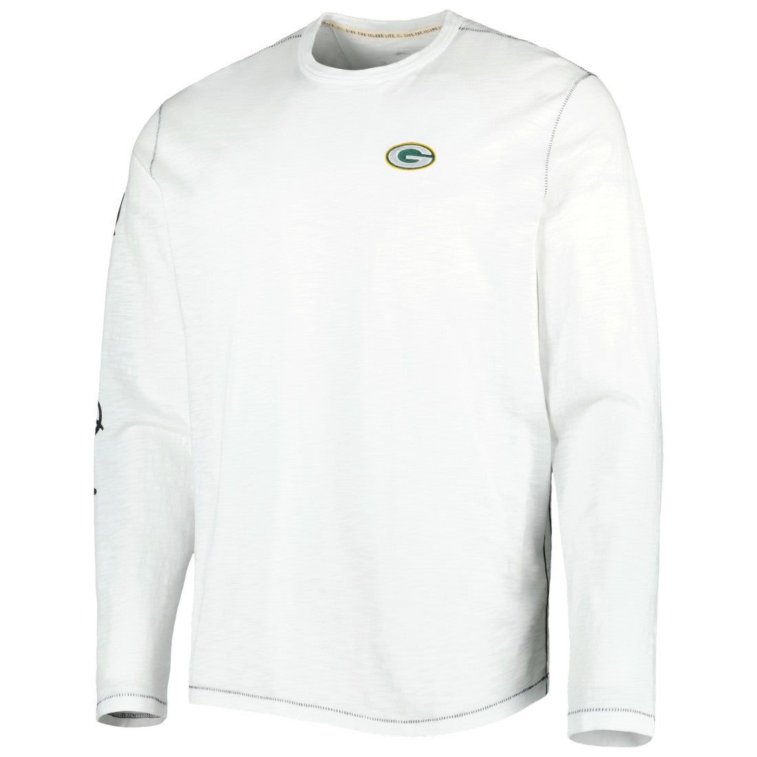 Green Bay Packers Tommy Bahama Laces Out Billboard Long Sleeve T-Shirt