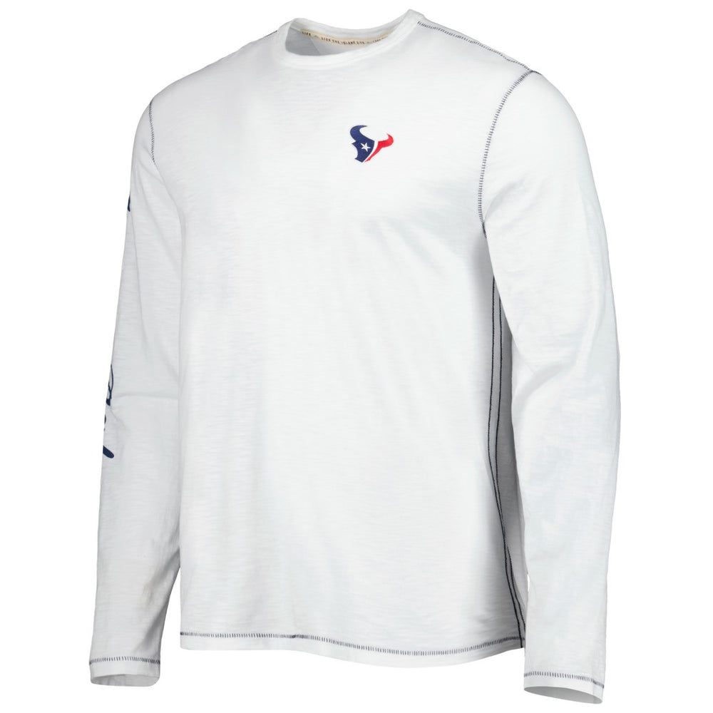Houston Texans Tommy Bahama Laces Out Billboard Long Sleeve T-Shirt