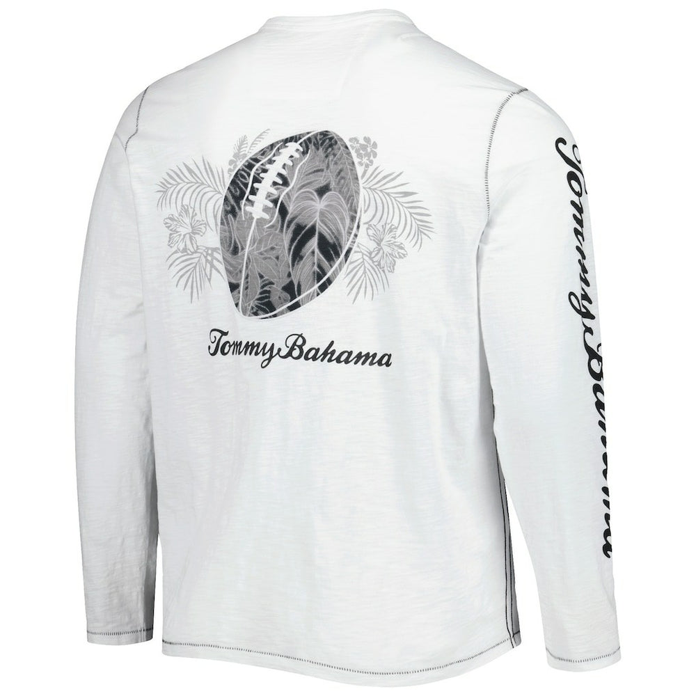 Los Angeles Chargers Tommy Bahama Laces Out Billboard Long Sleeve T-Shirt
