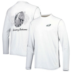 Philadelphia Eagles Tommy Bahama Laces Out Billboard Long Sleeve T-Shirt