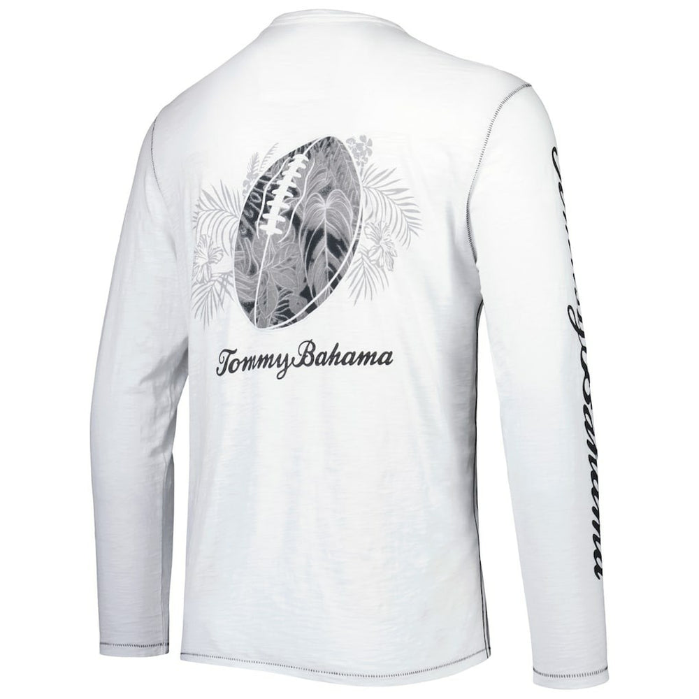 Philadelphia Eagles Tommy Bahama Laces Out Billboard Long Sleeve T-Shirt
