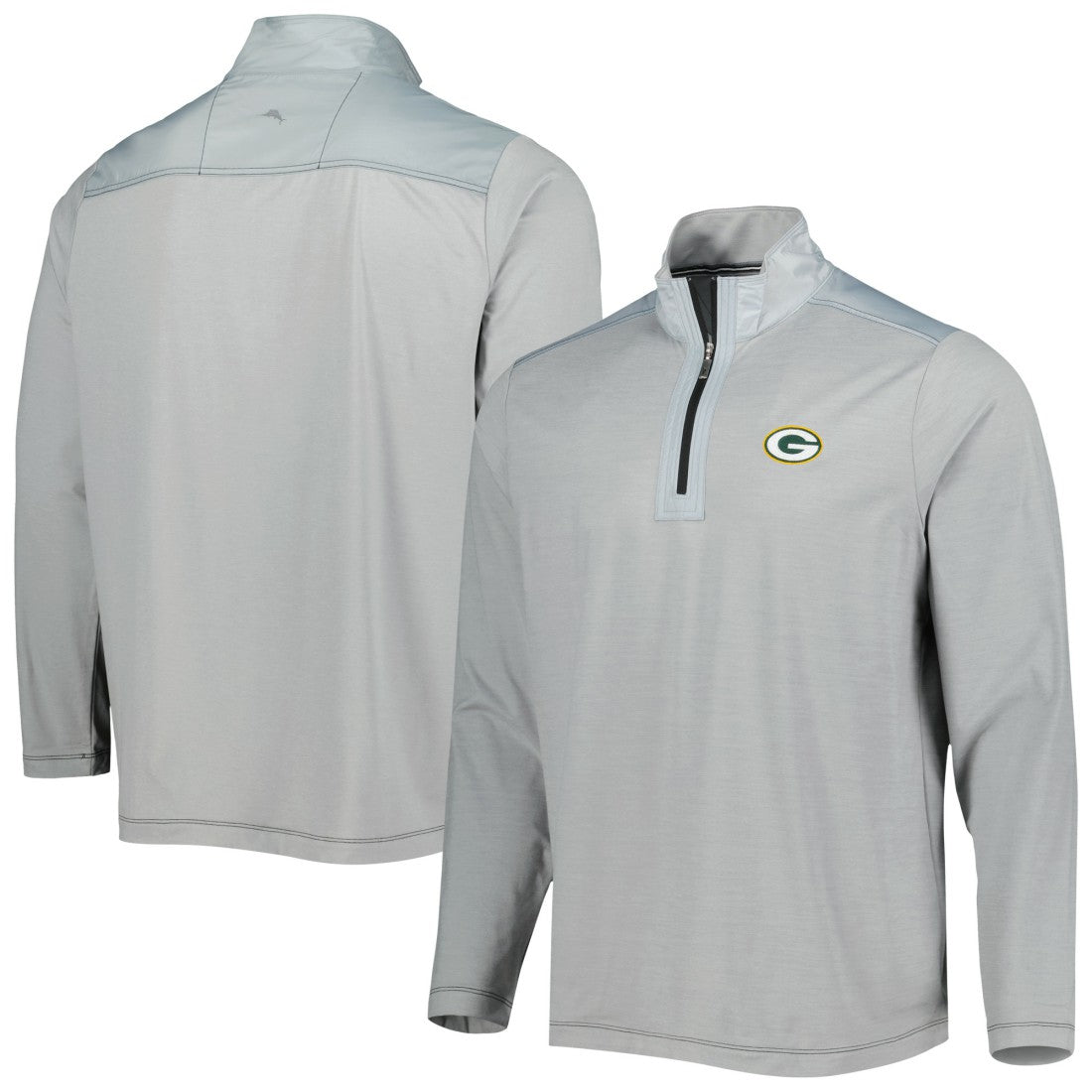 Green Bay Packers Tommy Bahama On Deck IslandZone Half-Zip Jacket