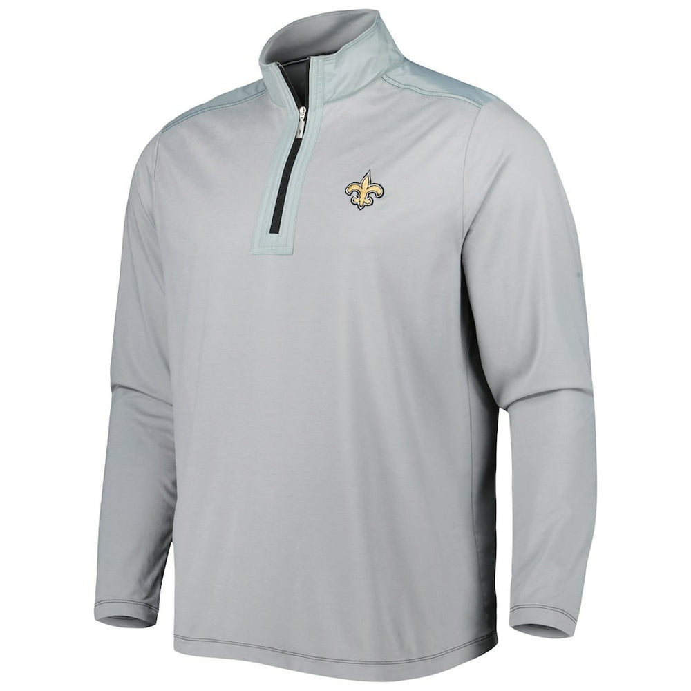 New Orleans Saints Tommy Bahama On Deck IslandZone Half-Zip Jacket