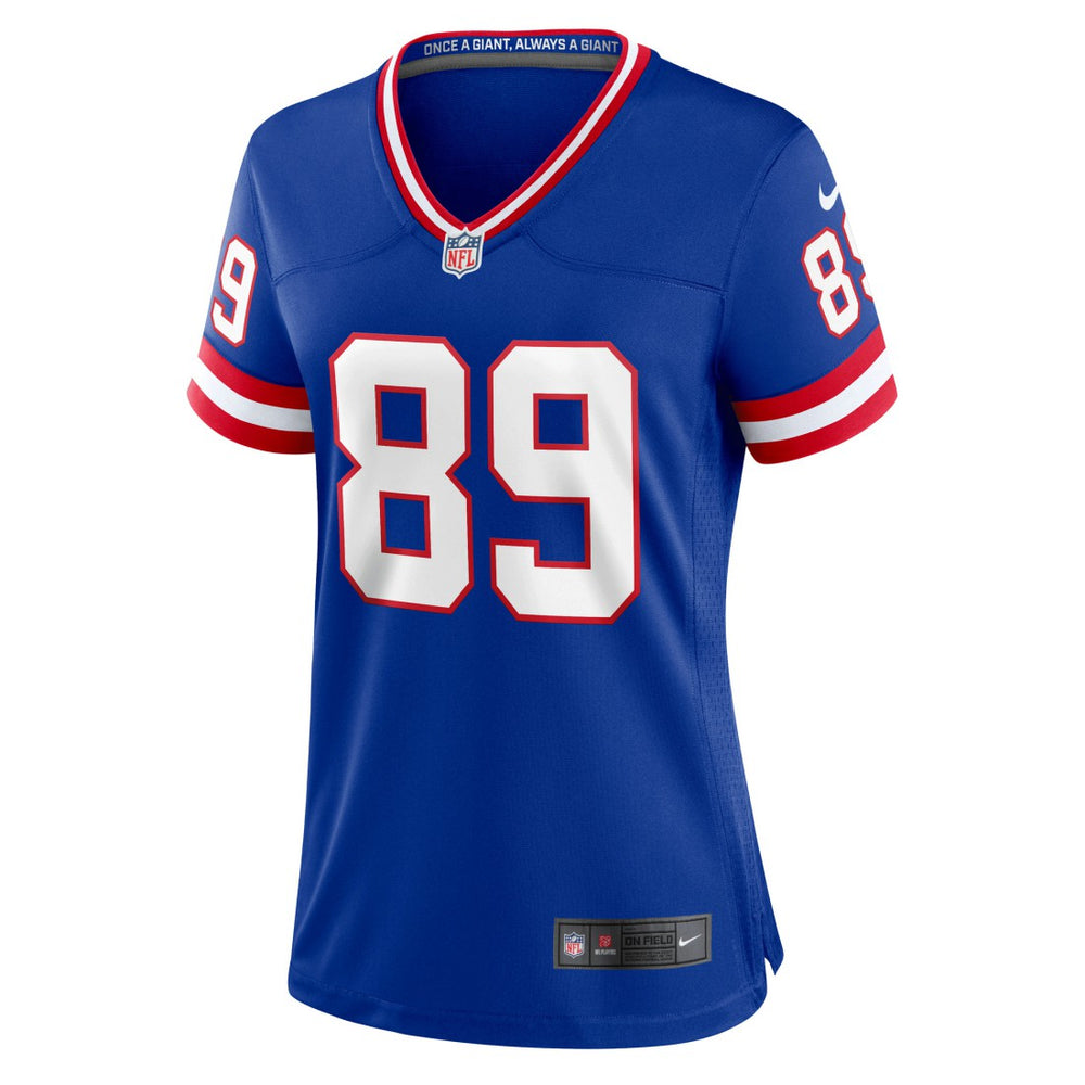 New York Giants Nike Mark Bavaro  Women's Classic Retired Player Game Jersey