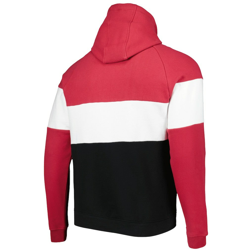 Arizona Cardinals New Era Colorblock Current Pullover Hoodie