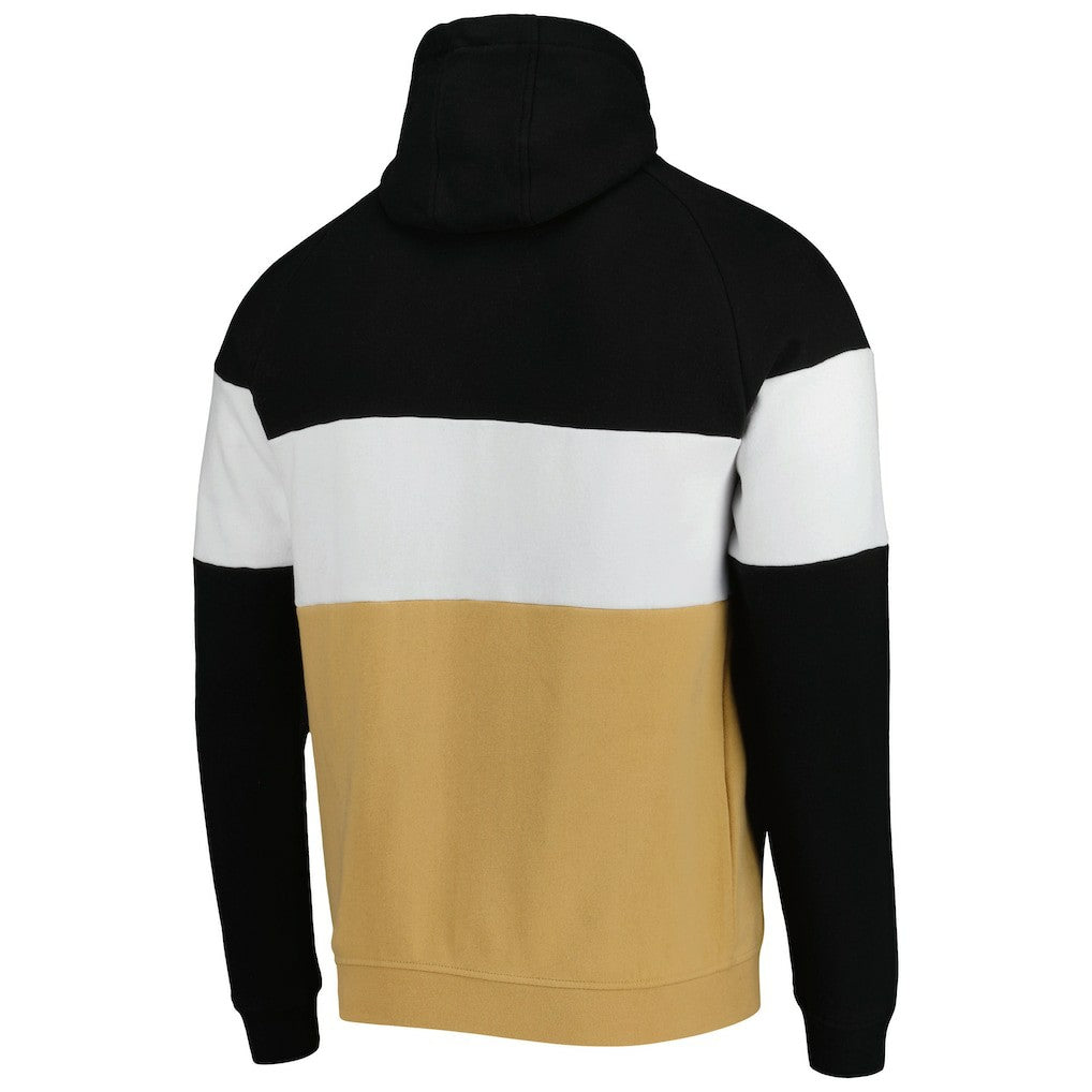New Orleans Saints New Era Colorblock Current Pullover Hoodie