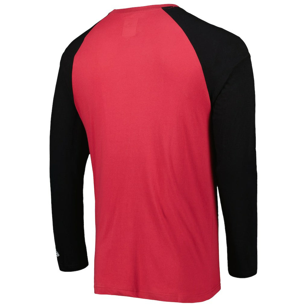Arizona Cardinals New Era Current Raglan Long Sleeve T-Shirt